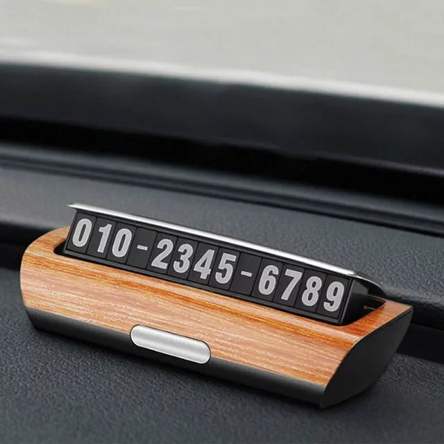 'Afto Vizitka: Avtomobilingiz Uchun Qulay va Zamonaviy Telefon Raqami Displeyi' rasmi