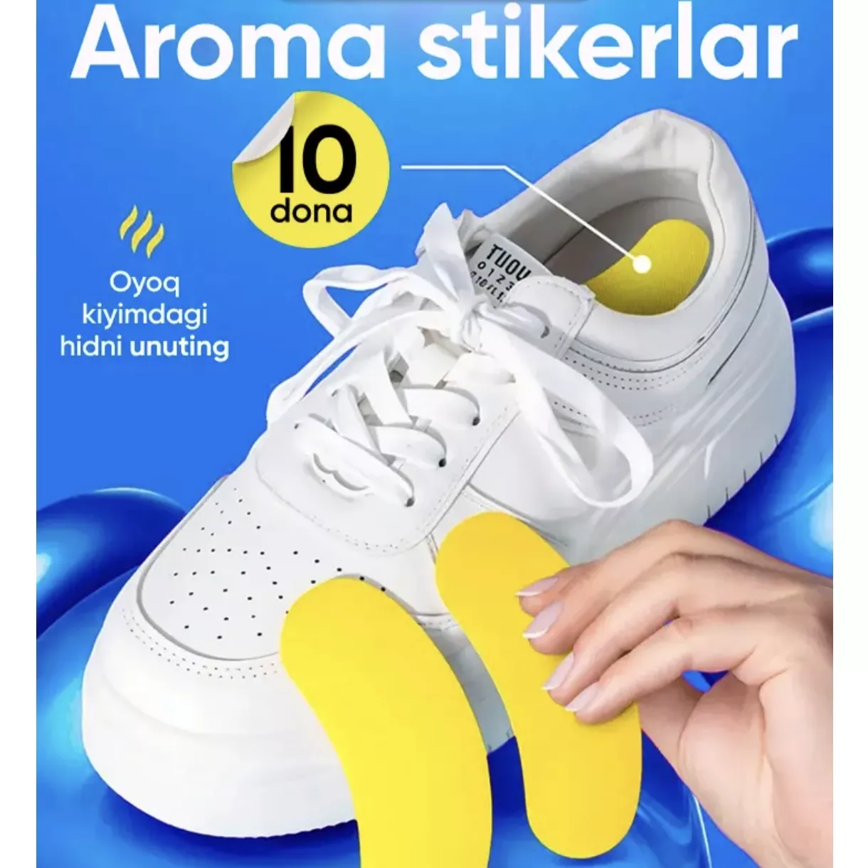 'Aroma sticker' rasmi