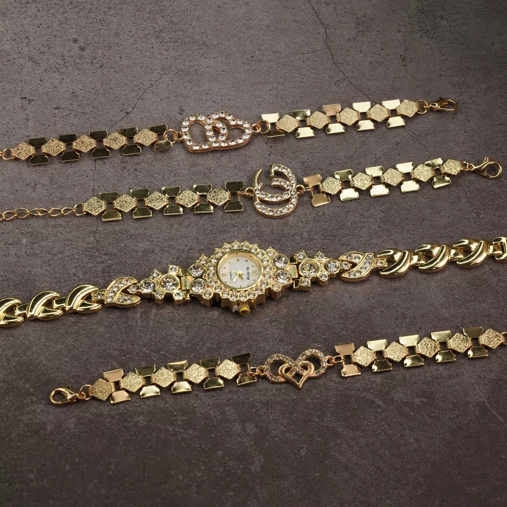 'Ayollar uchun nafis soat va 3 ta blak uzuk to'plami!' rasmi