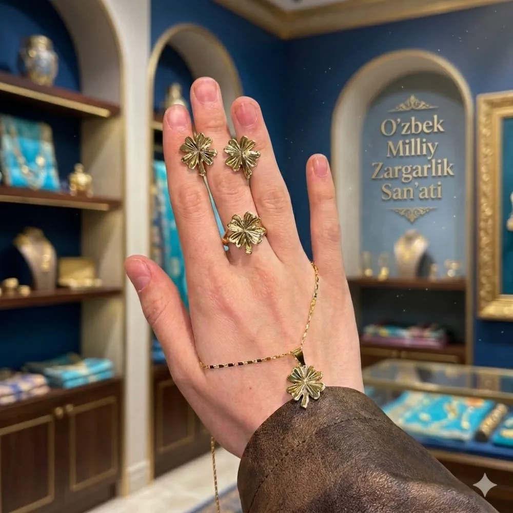 'Beda-i Saodat - Omad va Baxt Timsollari Zargarlik To'plami' rasmi