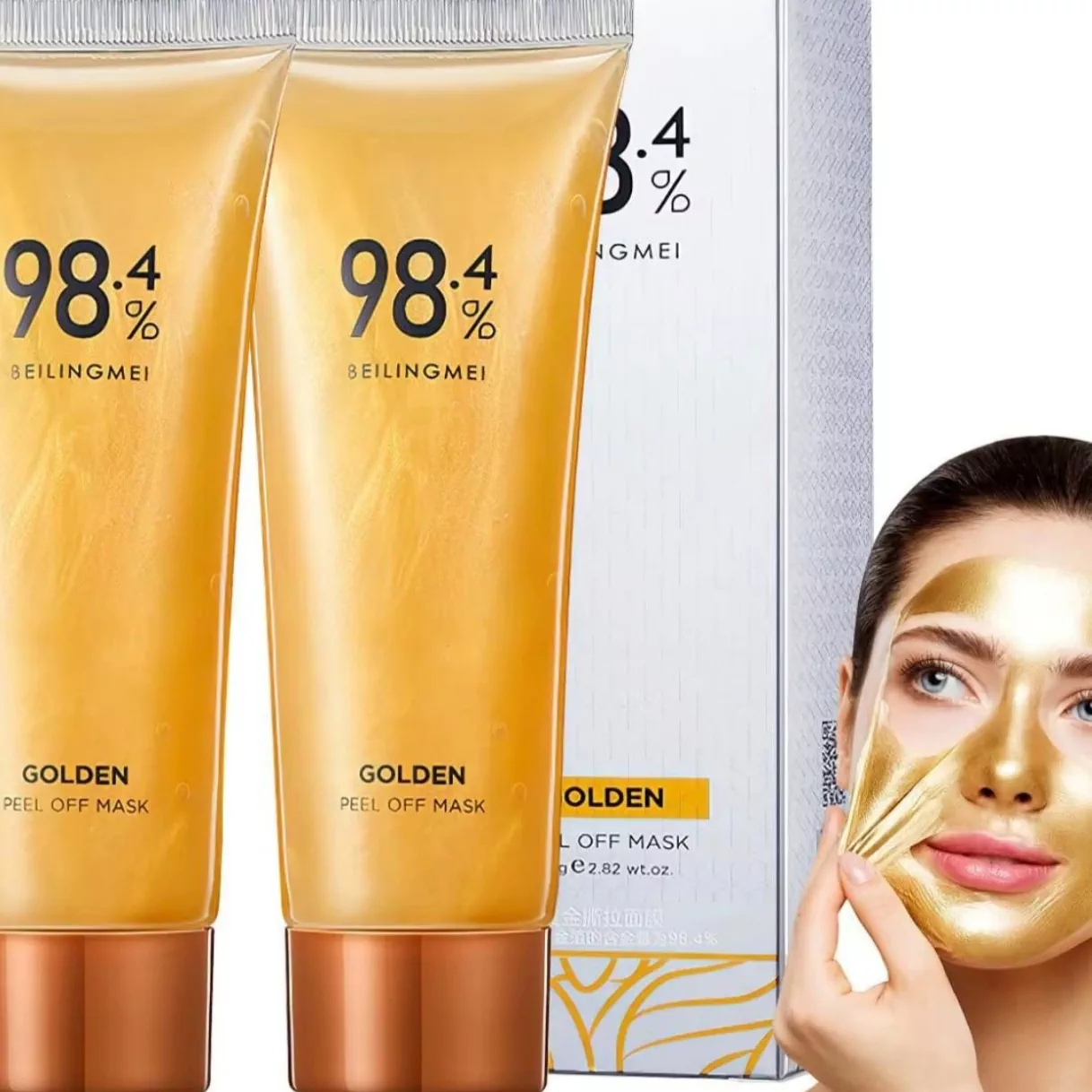 'BEILINGMEI 98.4% GOLDEN Peel Off Mask' rasmi