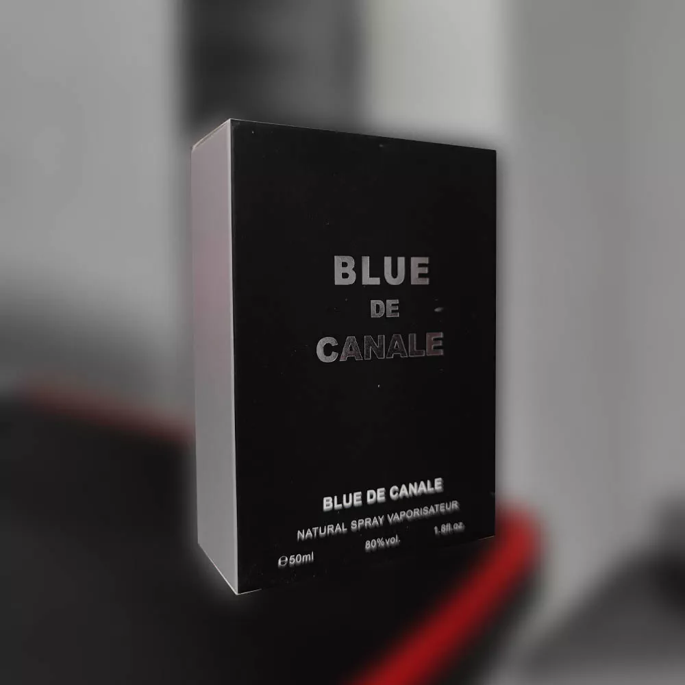 'Blue De Canale – Erkaklar Erkinligi va Jo'shqinligi Atiri' rasmi