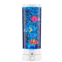 Bolalar va uy bezagi uchun mini akvarium lampasi! rasmi