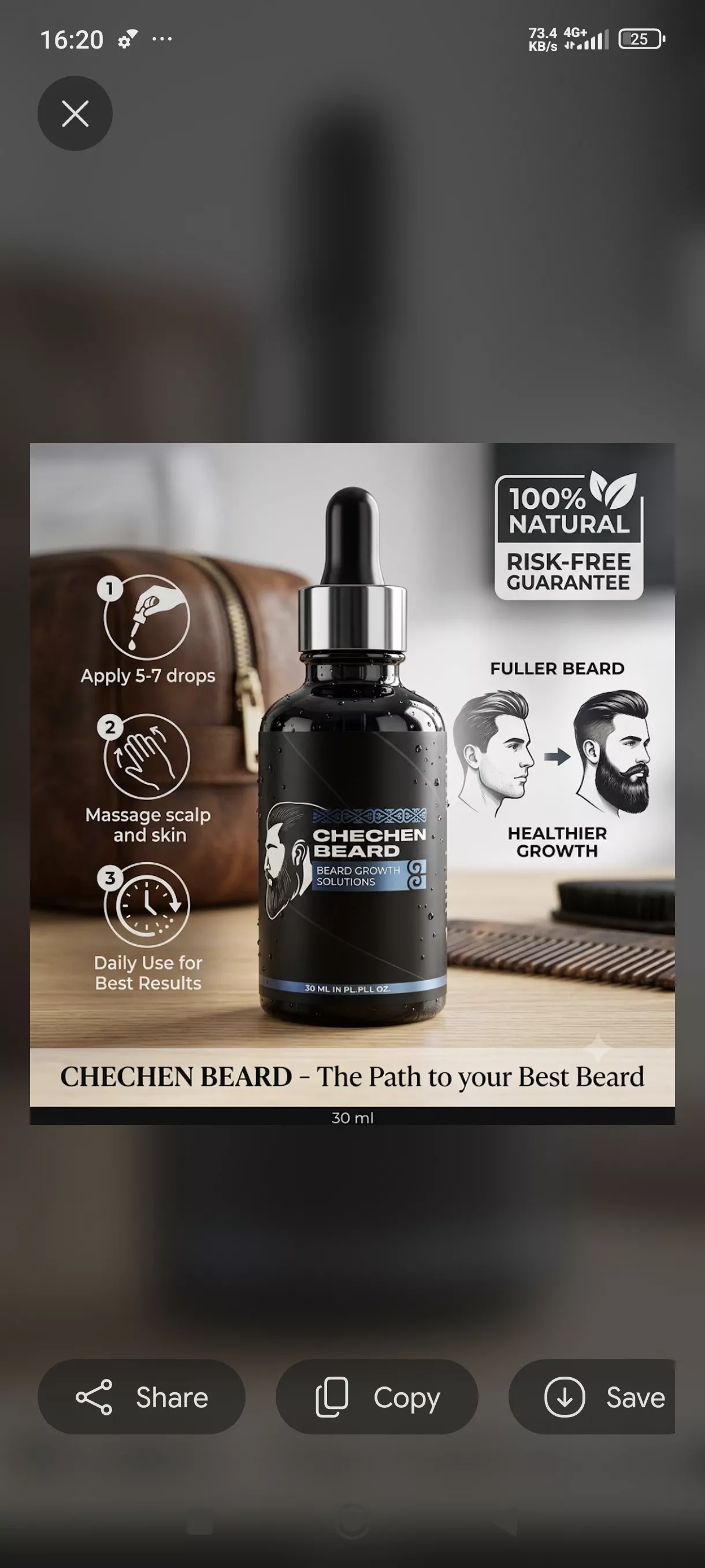 'Chechenbeard' rasmi