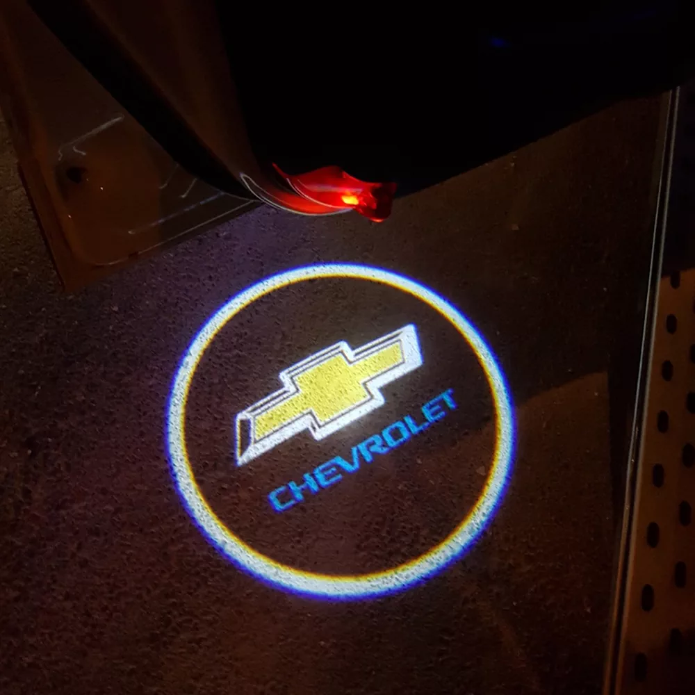 'Chevrolet Logosi LED Eshik Chiroqlari' rasmi