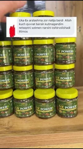 'Chumoli kapsula 6x power' rasmi