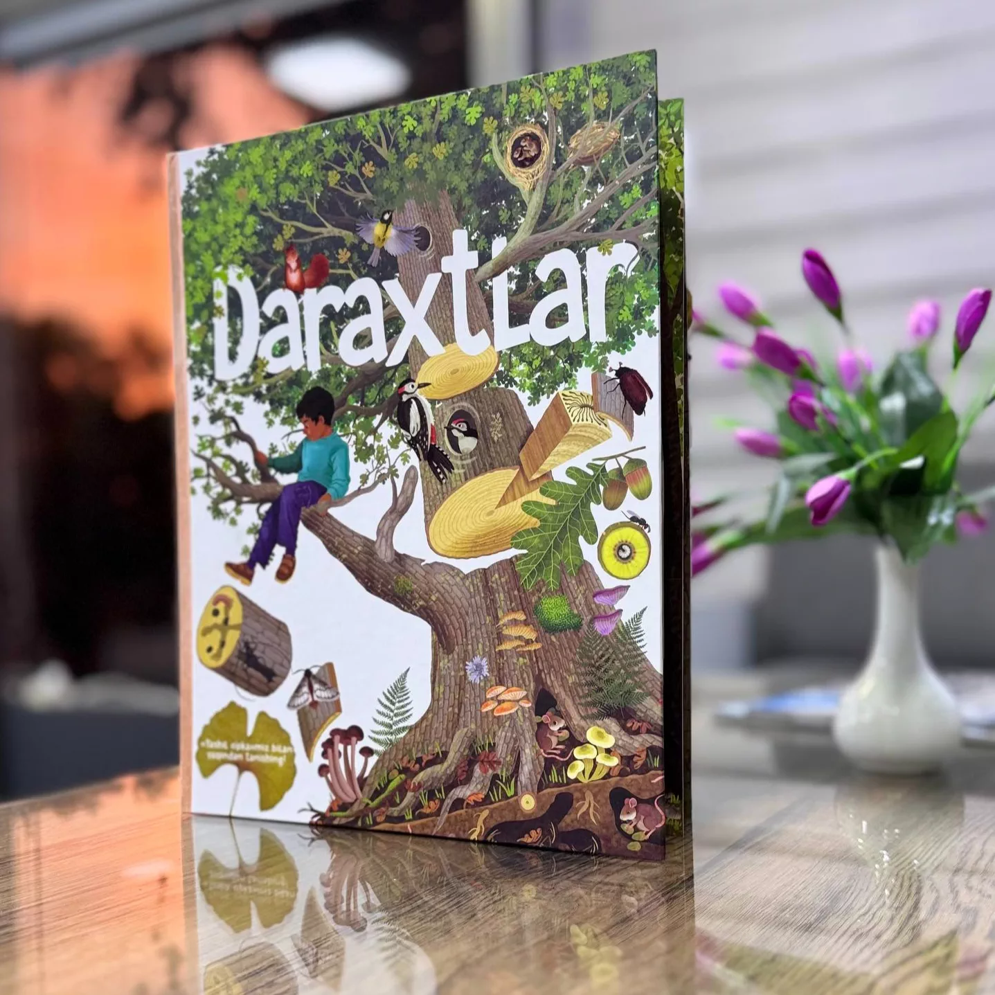 'DARAХTLAR” — tabiatni sevuvchilar uchun ajoyib kitob!' rasmi