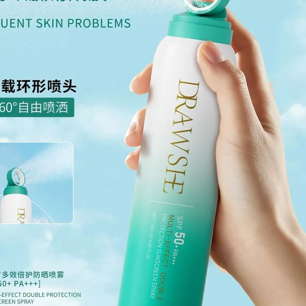 'Drawshe SPF 50 Quyoshdan Himoyalovchi Sprey' rasmi