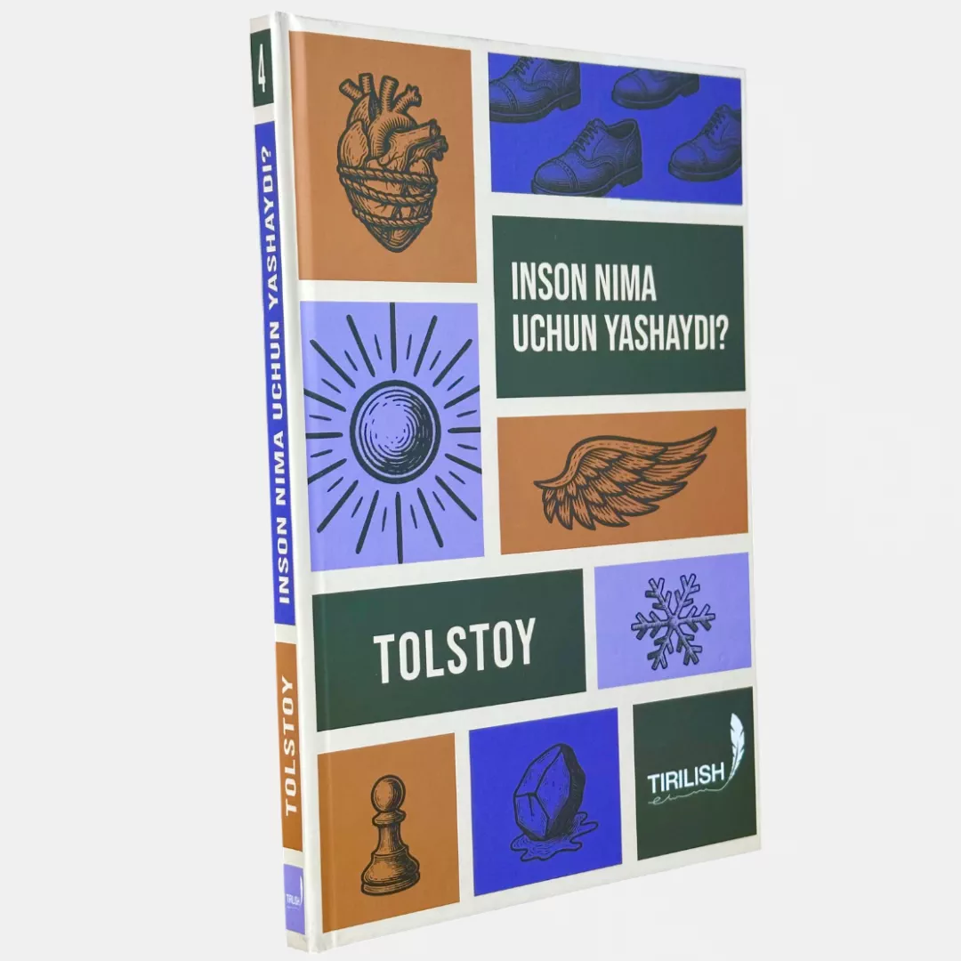 'INSON NIMA UCHUN YASHAYDI? Lev Tolstoy' rasmi