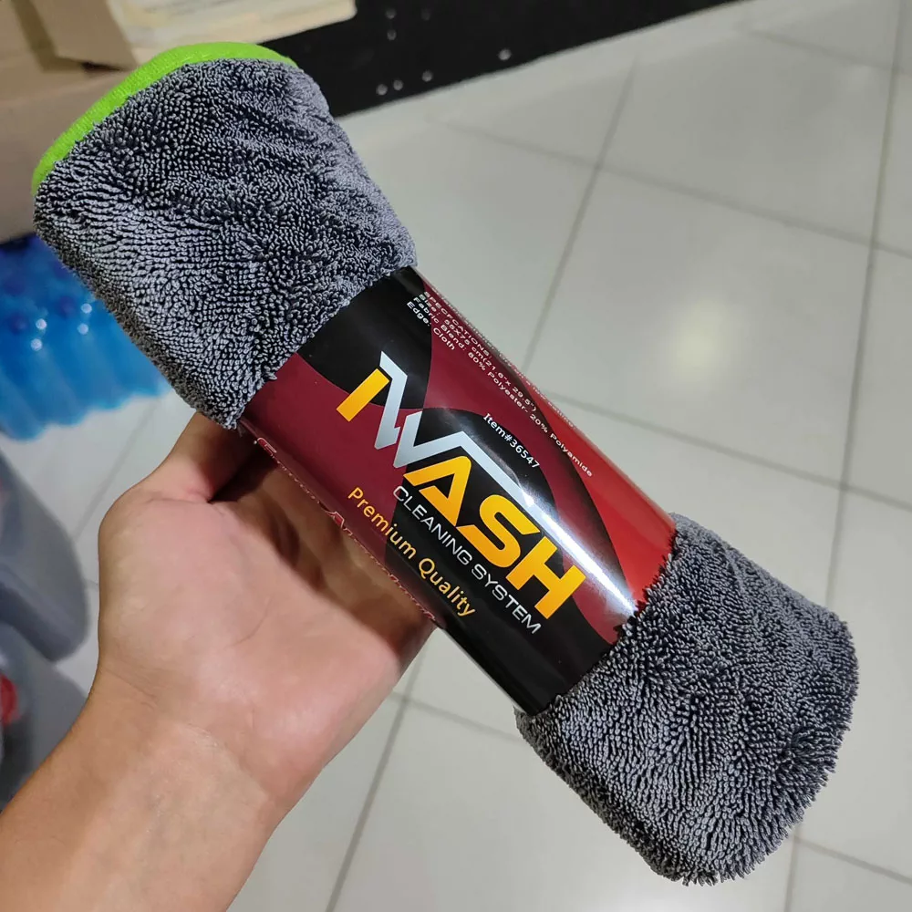 'Iwash-sochiq: Avtomobil va Uy Uchun Super Yumshoq, Yuqori Singdiruvchan Mikrofiber Sochiq' rasmi