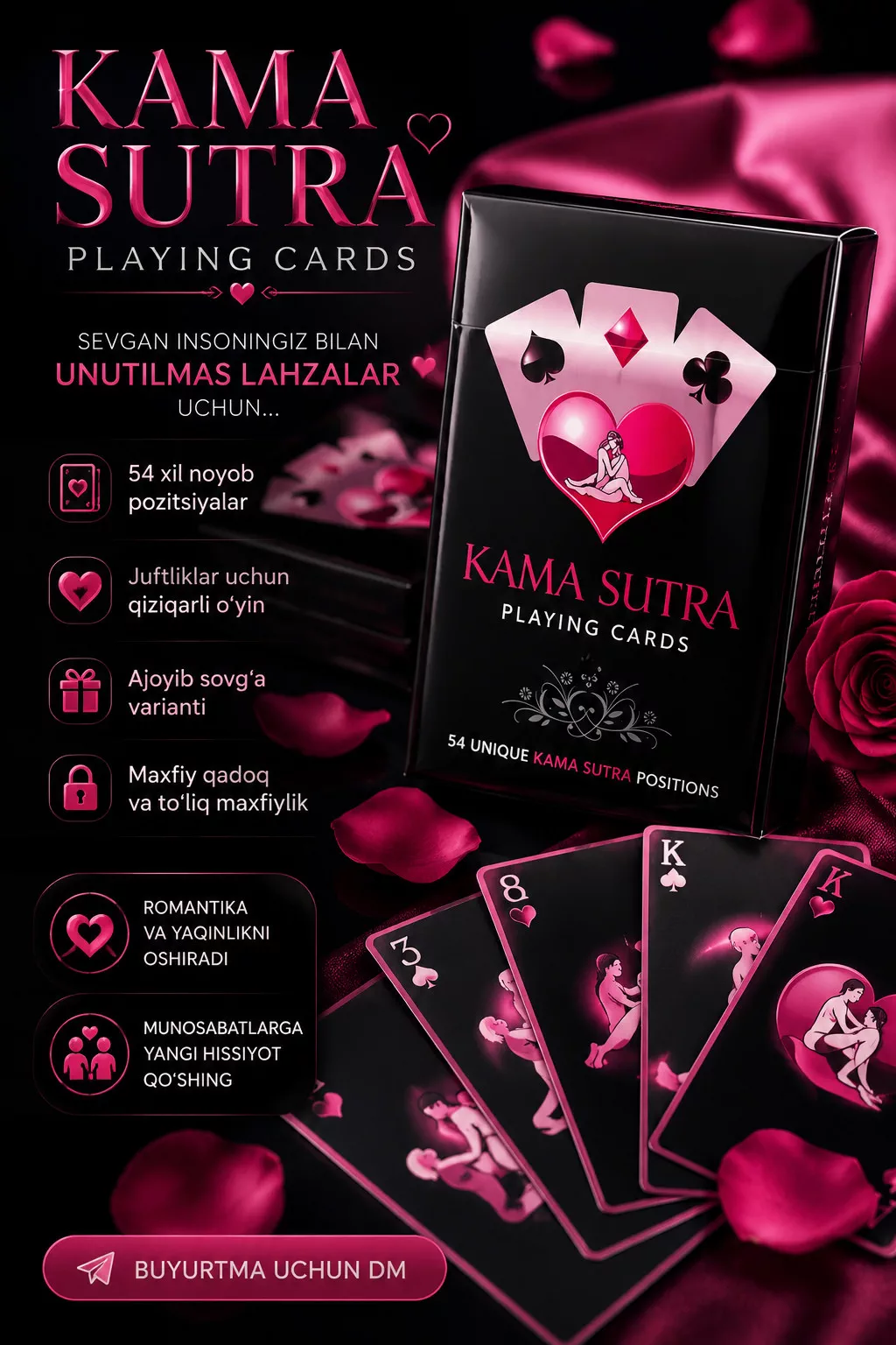 'Kama Sutra O'yin Kartalari' rasmi