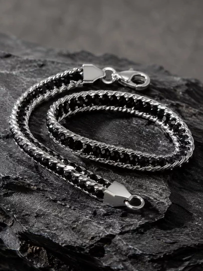 '🐊 LACOSTE BRASLET — ERKAKLAR UCHUN 🖤' rasmi