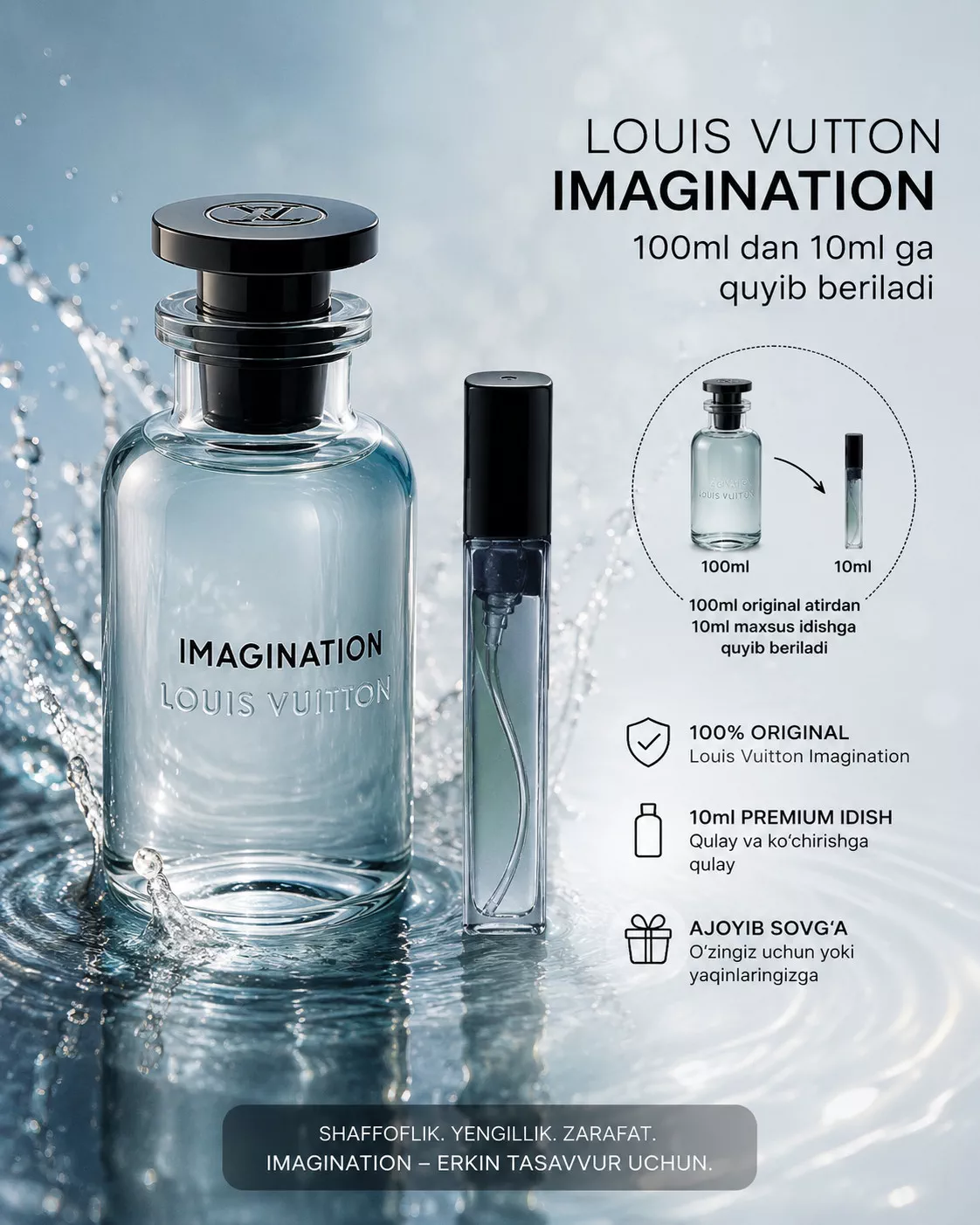 'Louis Vuitton Imagination Original 10ml' rasmi