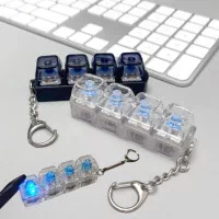 Mini Antistress Klaviatura Keychain ⌨️✨ rasmi
