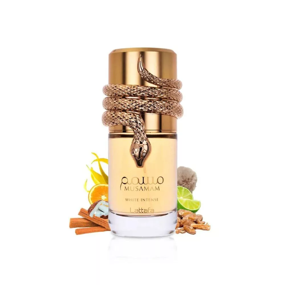 '👑✨ MUSAMAM WHITE INTENSE ✨👑 🐍 Joziba. Nafislik. Hukmron hid.' rasmi