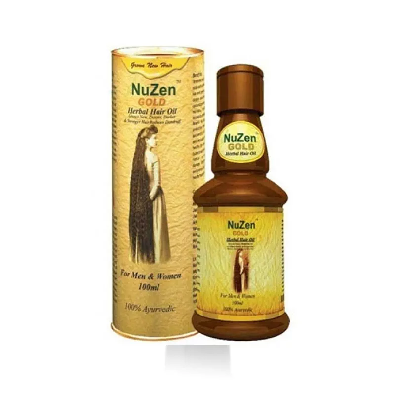 Nuzen Gold Herbal hair oil maxsuloti rasmi