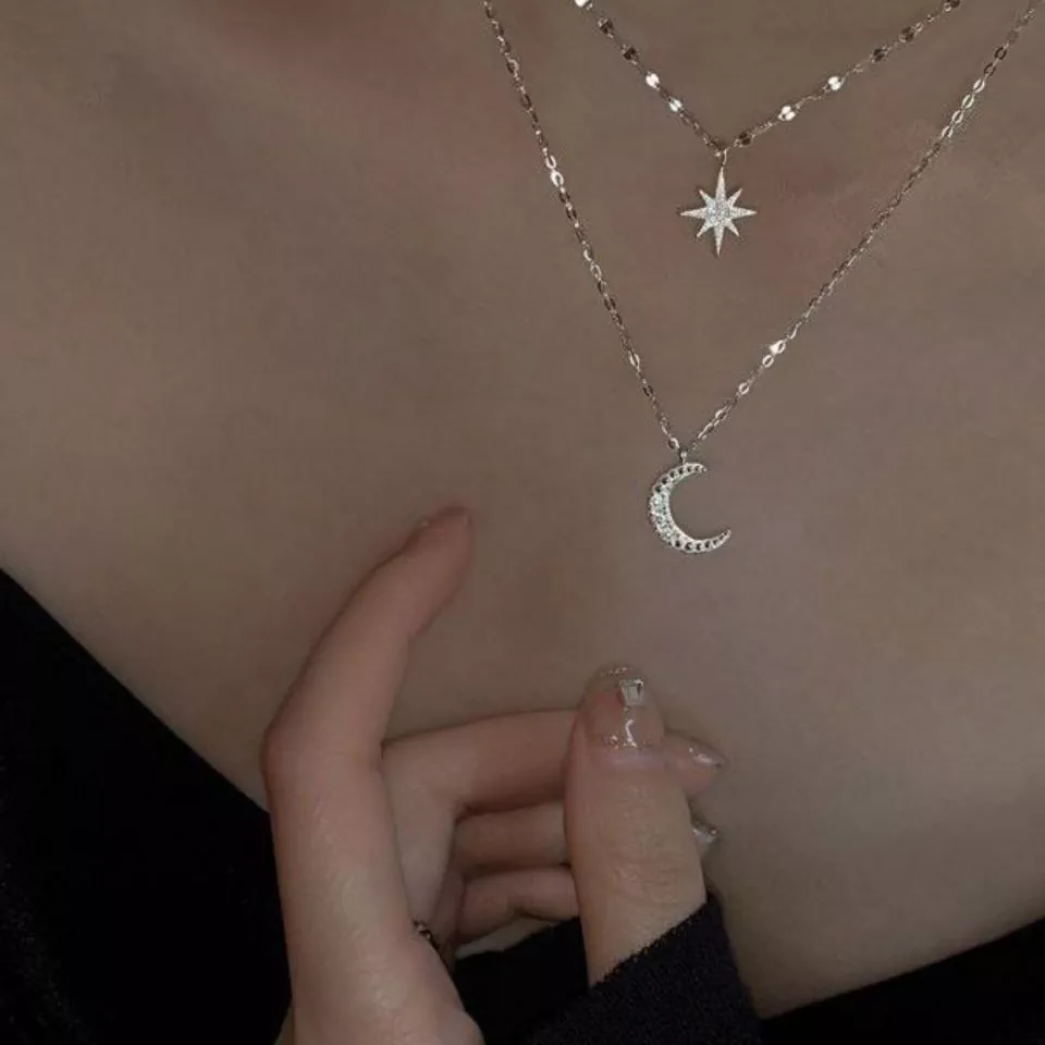 '🌙✨“Oy va Yulduz Nuri” Ikki Qavatli Kulon ✨🌙' rasmi