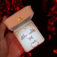 🌸 Pandora “Pink Bow” nafis zargarlik to‘plam🎀 rasmi