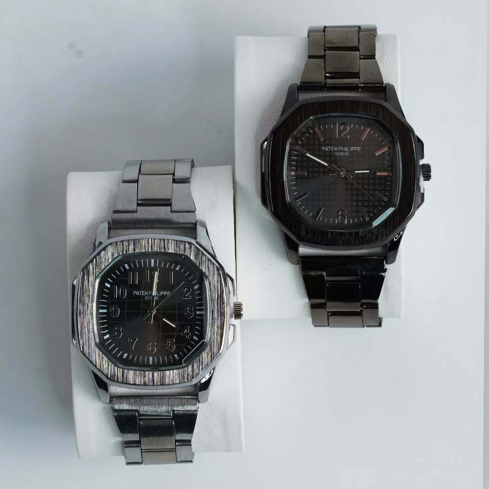 'Patek Filip to'rtburchak dizayn! Erkaklar uchun nafis qo'l soati' rasmi