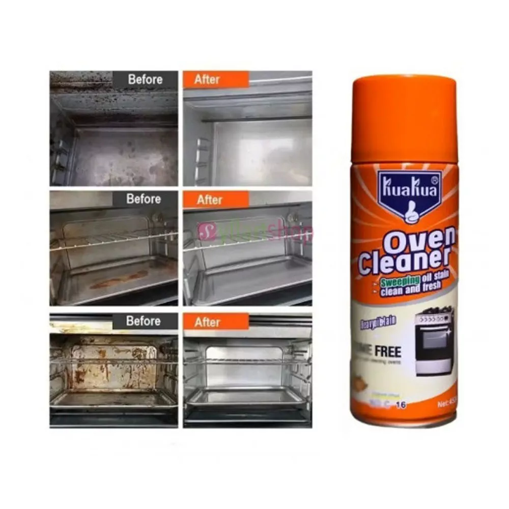 'Pechlar va idishlar uchun kuchli ko'pikli tozalagich' rasmi