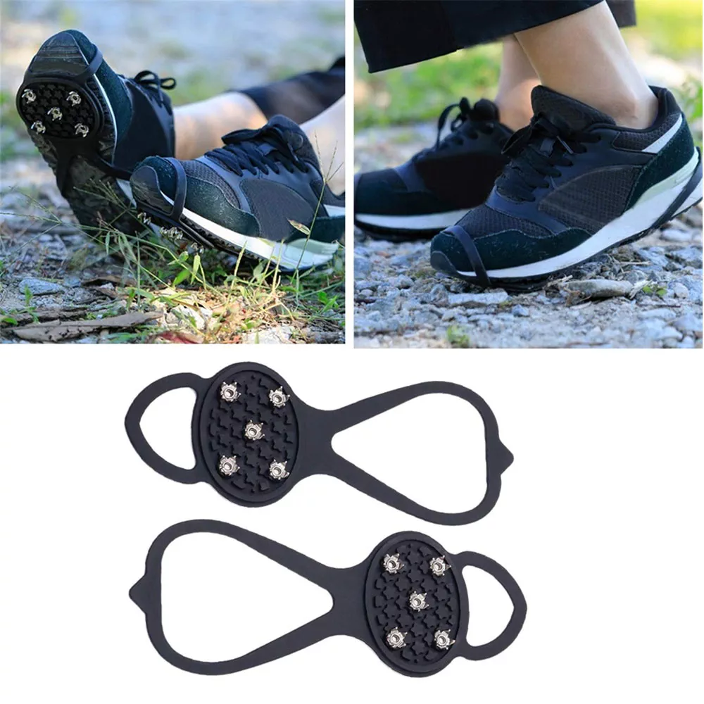 'Qor va Muz Ustida Xavfsiz Yurish Uchun Tishli Padosh – Silliq Yuzalarda Ishonchli Qadamlar!' rasmi