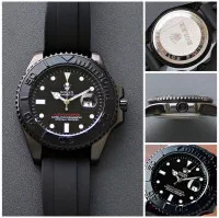 Qora Rolex soat kopiyasi rasmi