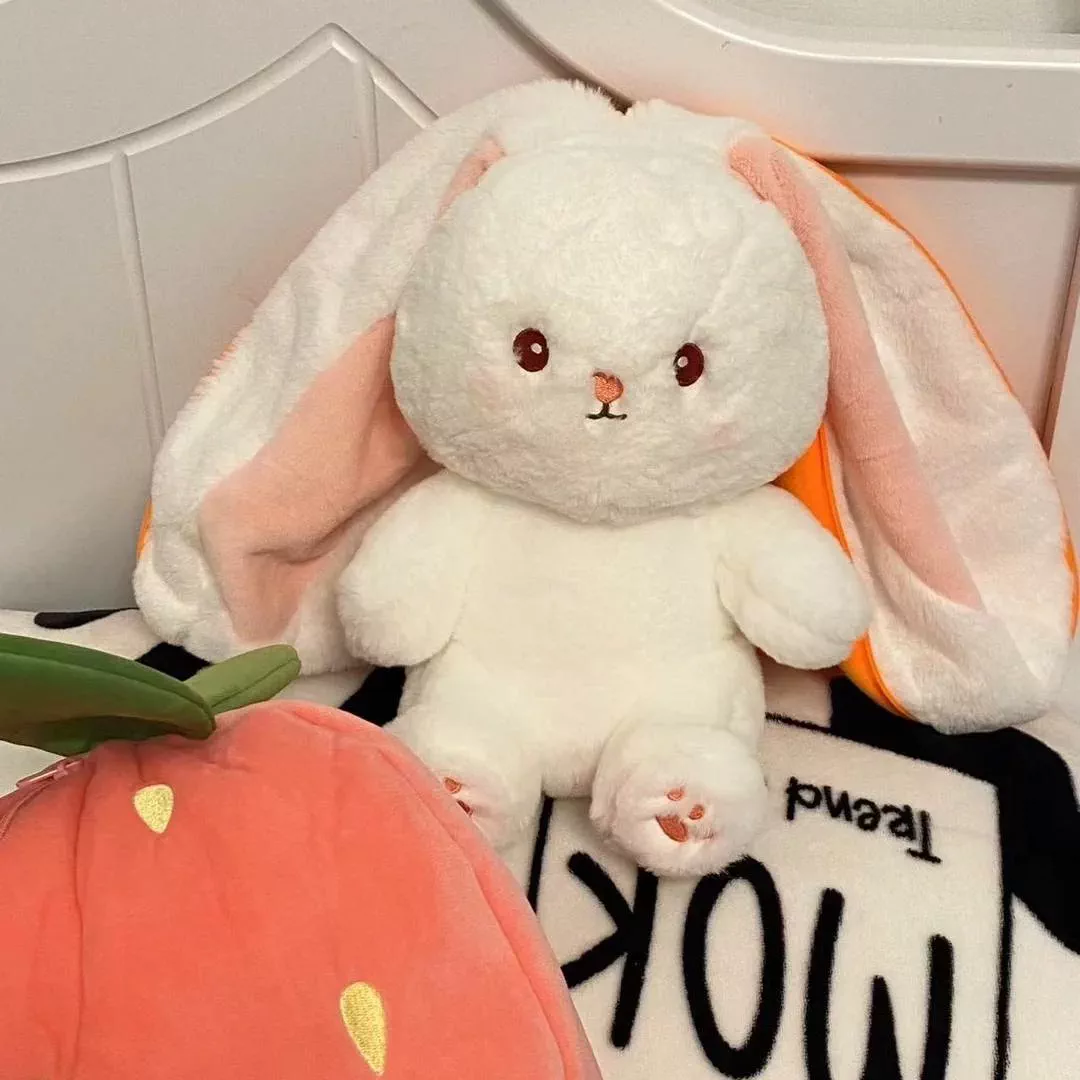 'Qulpunay Quyoncha: Shirin Qizalog'ingiz Uchun Ikki Xil Ko'rinishli Sehrli Yumshoq O'yinchoq' rasmi