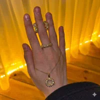 Radiant Bloom: Nafis Ayollar Taqinchoq To'plami rasmi