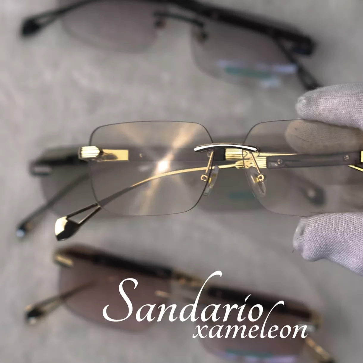 'Sandario Xameleon ko‘zoynaklari — quyoshda qorayadigan, zamonaviy va himoyalovchi tanlov!' rasmi