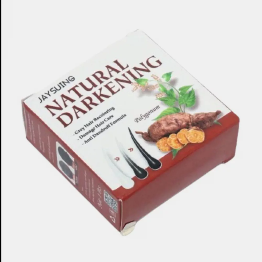 'Soch to'kilishiga qarshi, qoraytiruvchi, dorivor qora sovun' rasmi