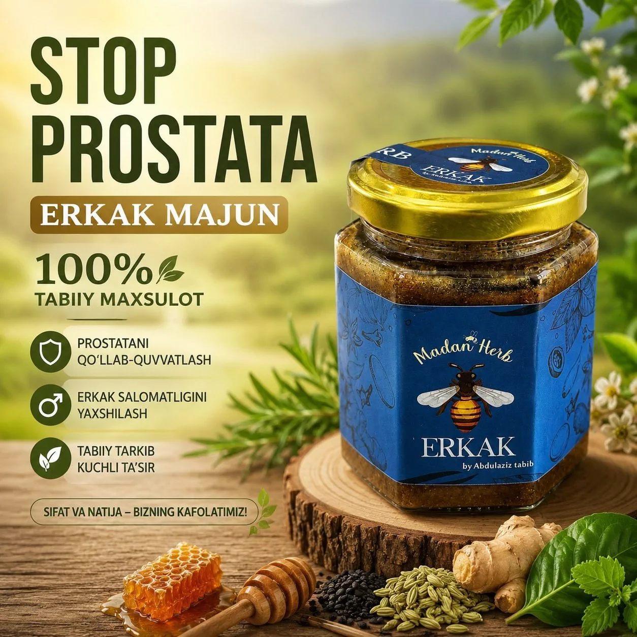 'Stop prastata erkak macun' rasmi