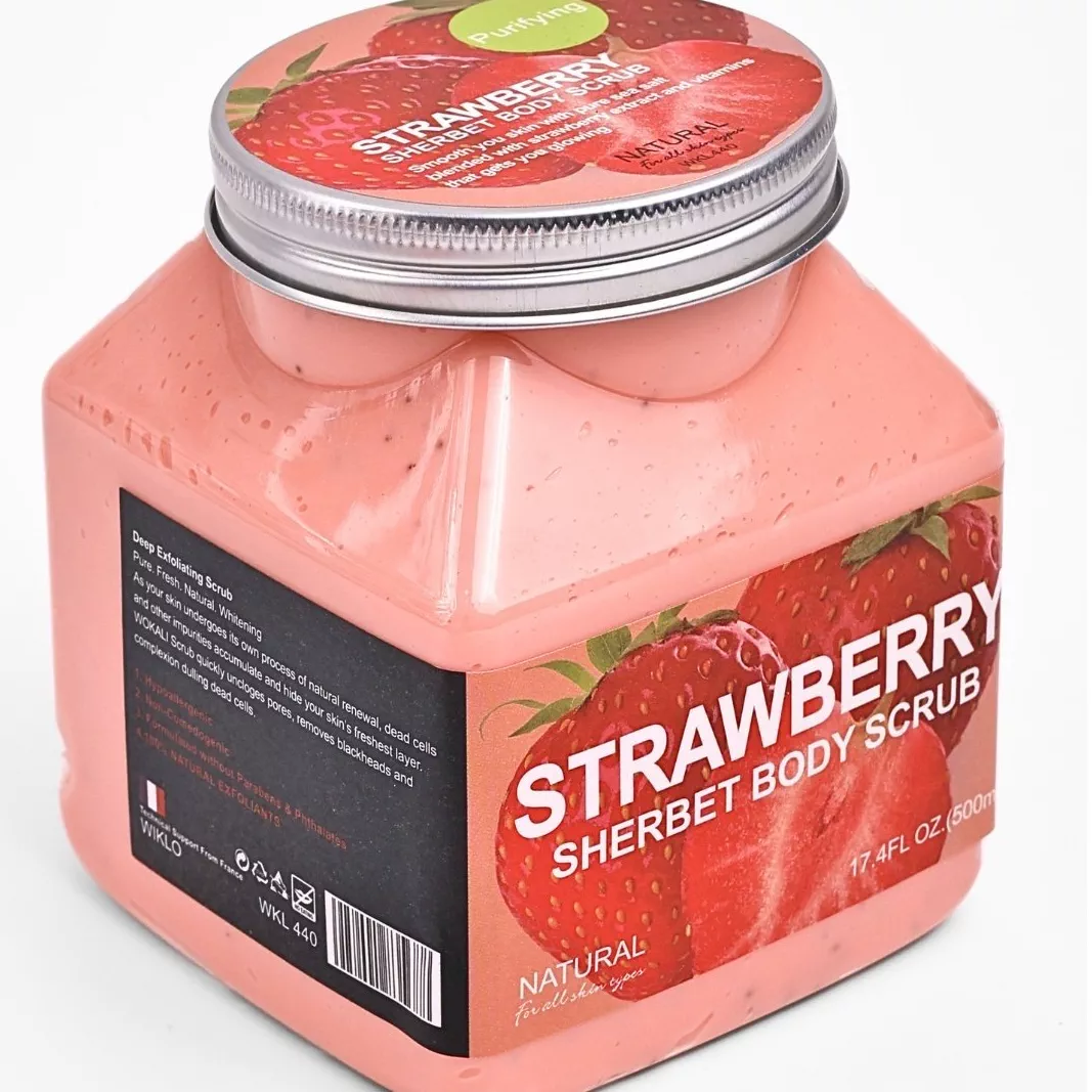 'Yangi RASPBERRY SHERBET BODY SCRUB' rasmi