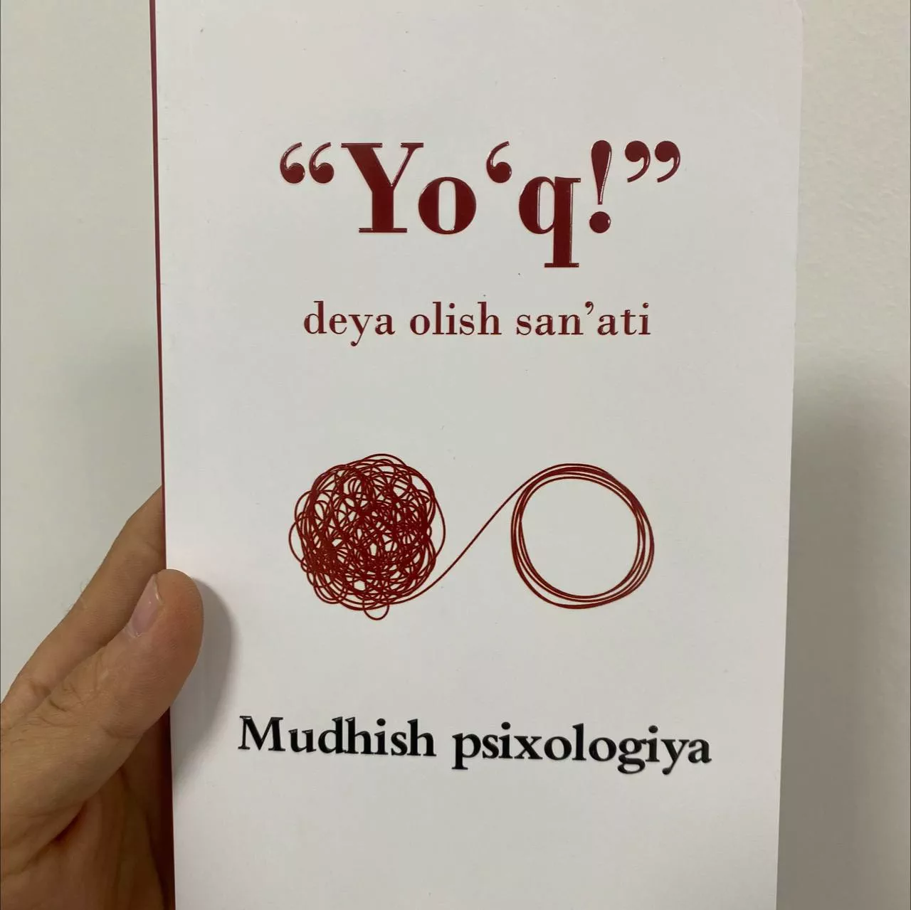 'YO`Q deya olish san'ati' rasmi