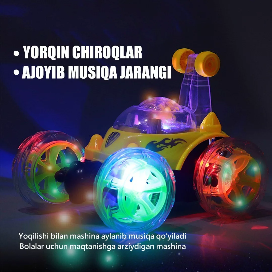 'Yorqin va Qiziqarli O‘yinchoq Mashina!' rasmi