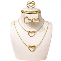 Yurak Taqinchoqlar To’plami Tilla Rang rasmi