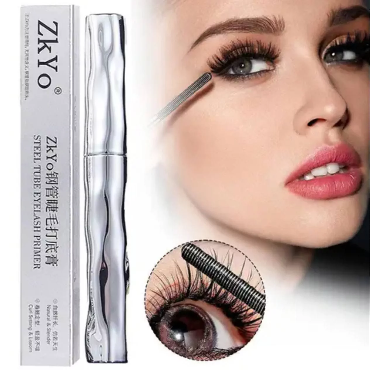 'ZkYo Steel Tube Eyelash Primer – Kirpik Uchun Asos' rasmi
